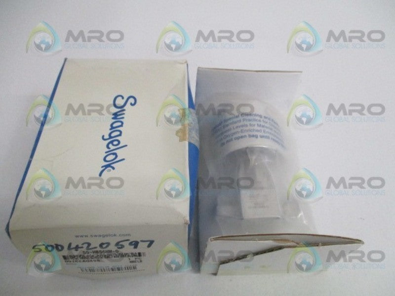 SWAGELOK SS-HBS6MM-0 PNEUMATIC PRESSURE BELLOWS VALVE *NEW IN BOX*