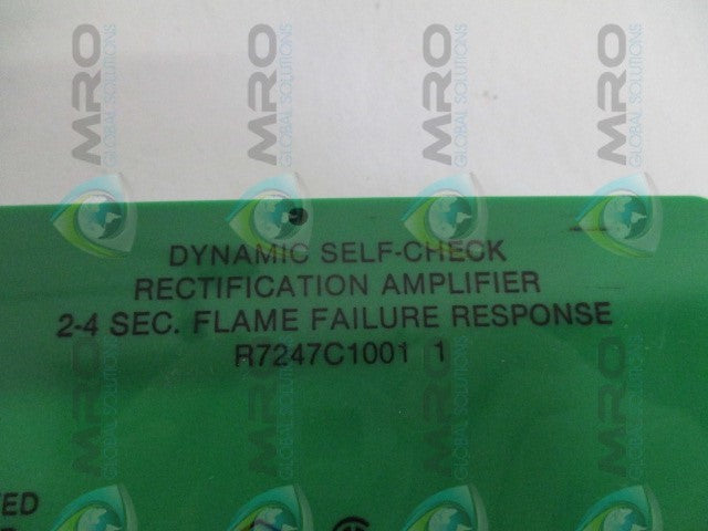 HONEYWELL R7247C1001 DYNAMIC SELF-CHECK RECTIFICATION AMPLIFIER *USED*