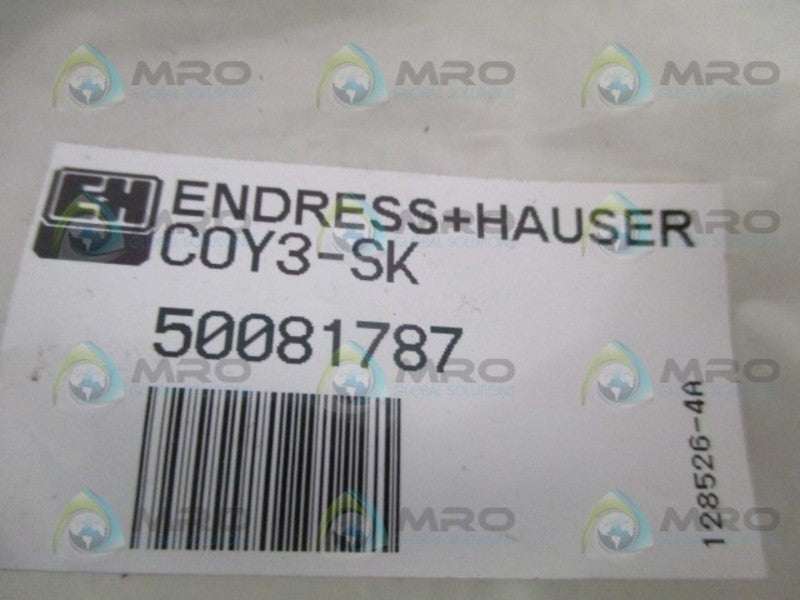 ENDRESS+HAUSER COY3-SK SLEEVE * NEW IN FACTORY BAG *