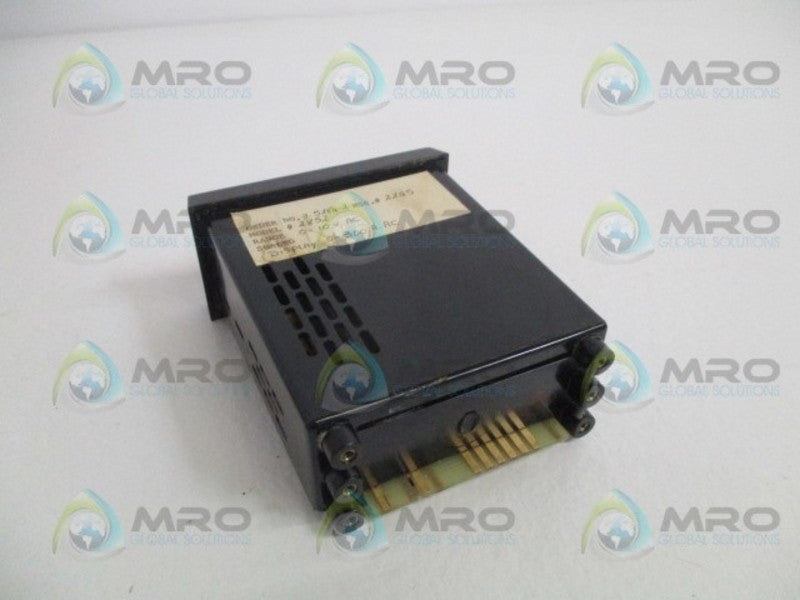 SIMPSON 2852 PANEL METER 0-10VAC 0-300 AAC *USED*