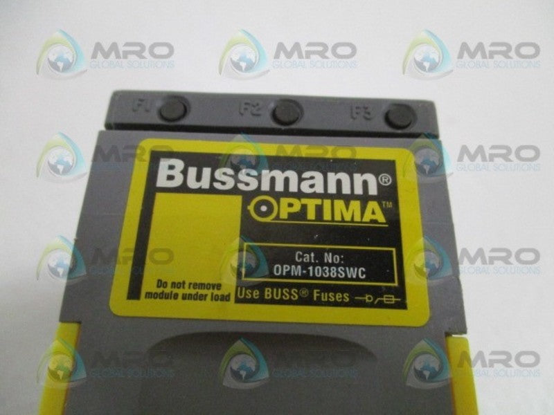 BUSSMANN OPM-1038SWC OVERCURRENT PROTECTION MODULE  NSMP