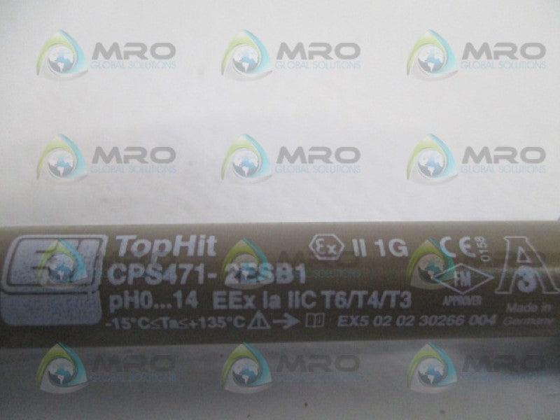 ENDRESS+HAUSER TOPHIT CPS471-2ESB1 PH SENSOR  NSMP