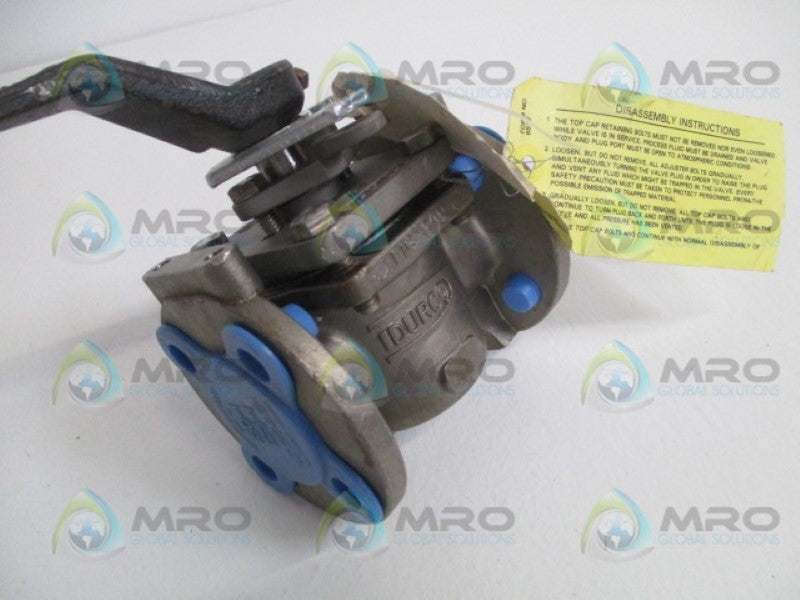DURCO G411AE-D4D4 VALVE 1"  NSNP