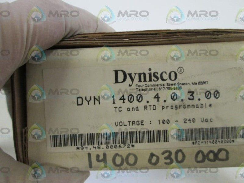 DYNISCO PROGRAMMABLE 1400.4.0.3.00  UNMP