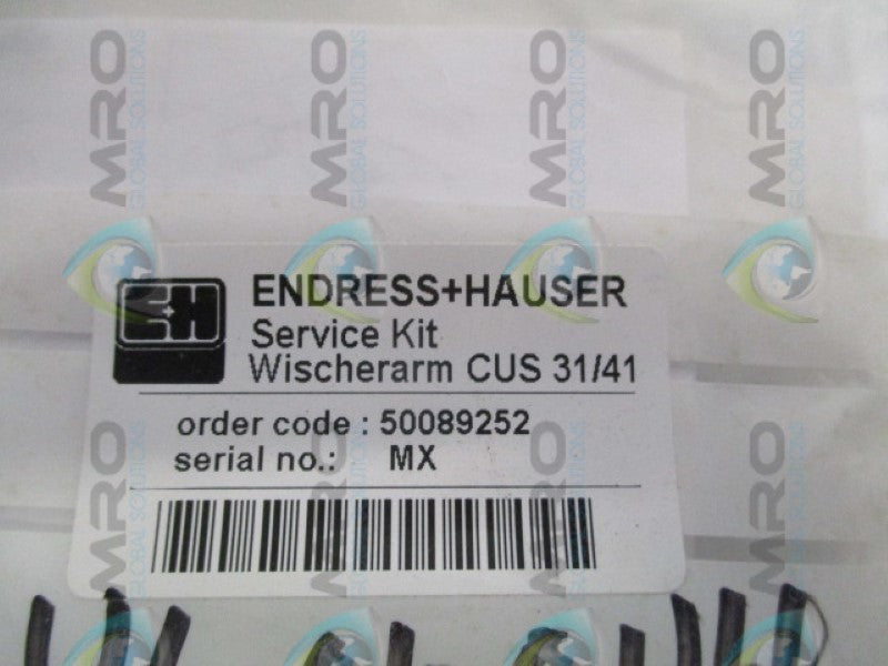 ENDRESS+HAUSER CUS31/41 50089252 SERVICE KIT * NEW IN FACTORY BAG *