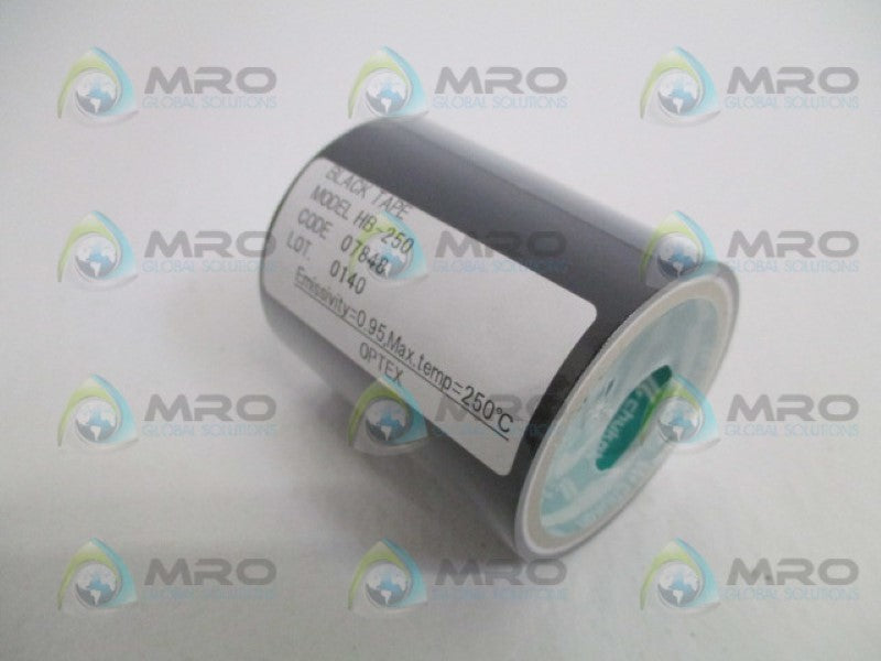 INDUSTRIAL MRO HB-250 BLACK BODY TAPE *NEW IN ORIGINAL PACKAGE*