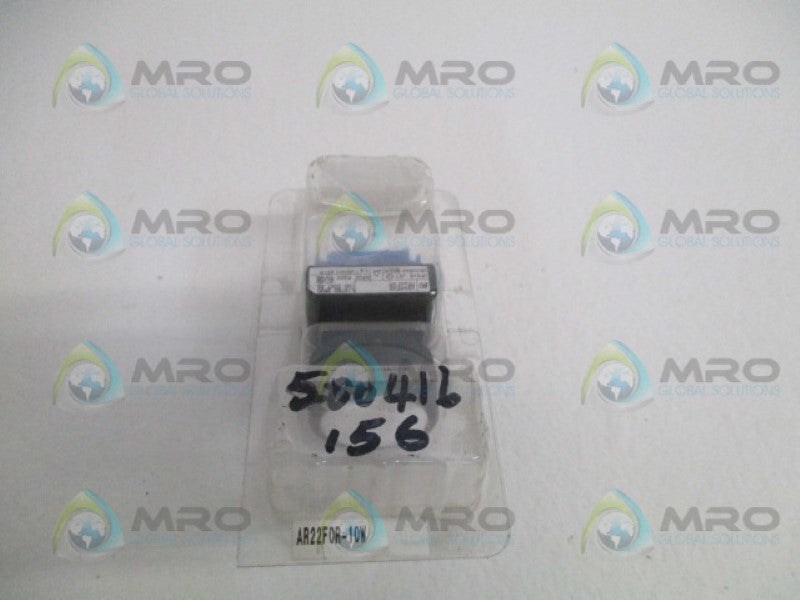 FUJI ELECTRIC AR22F0R-10W WHITE PUSHBUTTON SWITCH *NEW IN ORIGINAL PACKAGE*