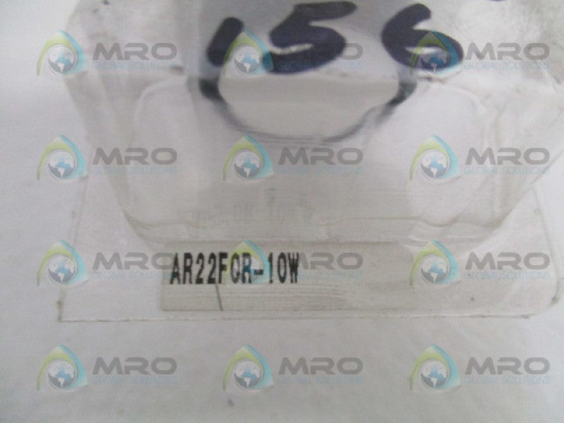 FUJI ELECTRIC AR22F0R-10W WHITE PUSHBUTTON SWITCH *NEW IN ORIGINAL PACKAGE*