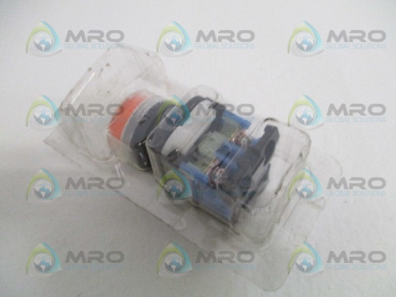 FUJI ELECTRIC AR22G4L-10E3A AMBER PUSHBUTTON SWITCH *NEW IN ORIGINAL PACKAGE*