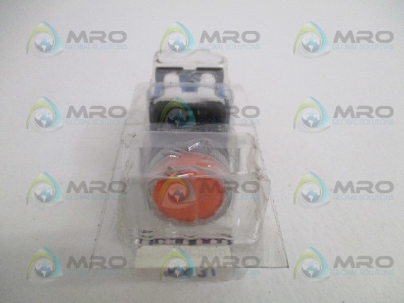 FUJI ELECTRIC AR22G4L-10E3A AMBER PUSHBUTTON SWITCH *NEW IN ORIGINAL PACKAGE*