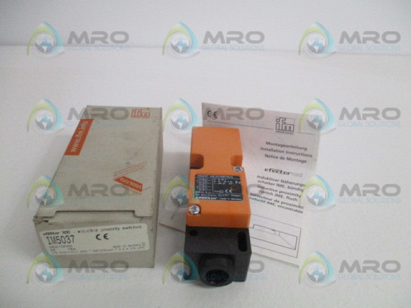 IFM EFECTOR IM5037 INDUCTIVE PROXIMITY SWITCH *NEW IN BOX*