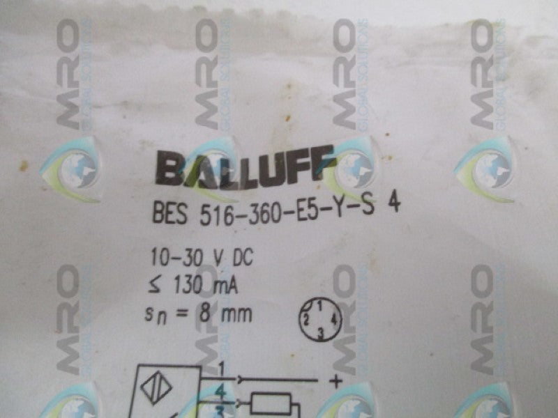 BALLUFF BES516-360-E5-Y-S4 PROXIMITY SENSOR * NEW IN FACTORY BAG *