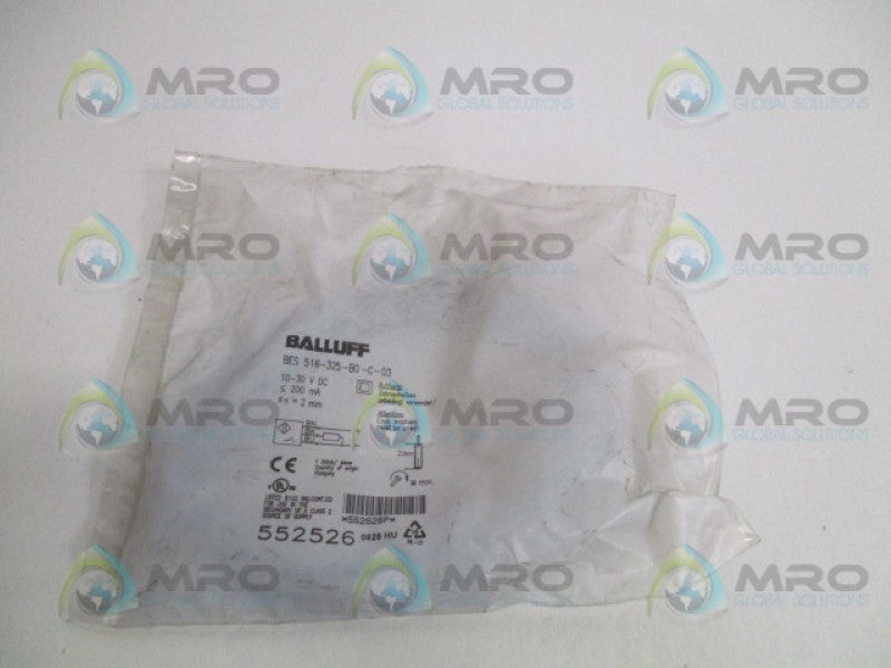 BALLUFF BES516-325-BO-C-03 INDUCTIVE SENSOR * NEW IN FACTORY BAG *