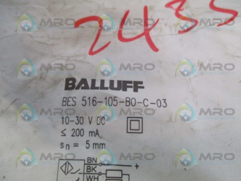BALLUFF BES516-105-BO-C-03 INDUCTIVE SENSOR  NSMP
