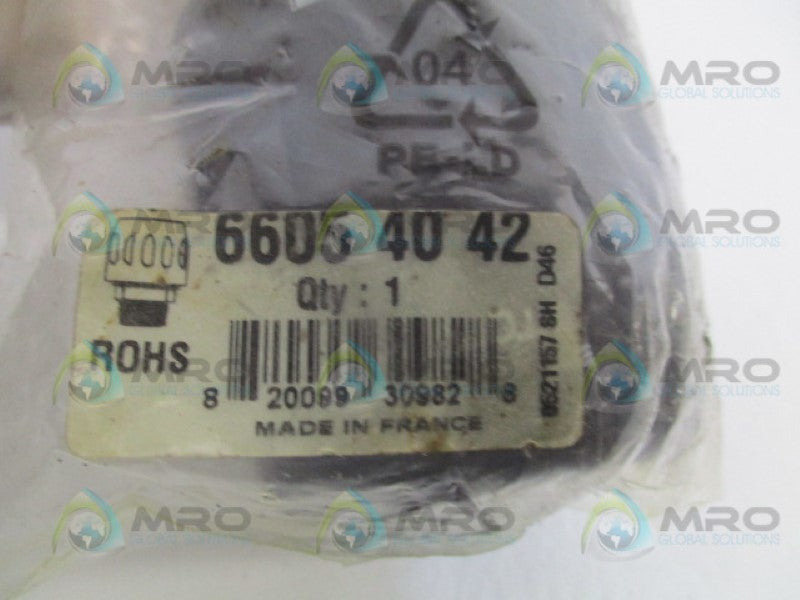 INDUSTRIAL MRO 66054042 MALE STUD *NEW IN FACTORY BAG*
