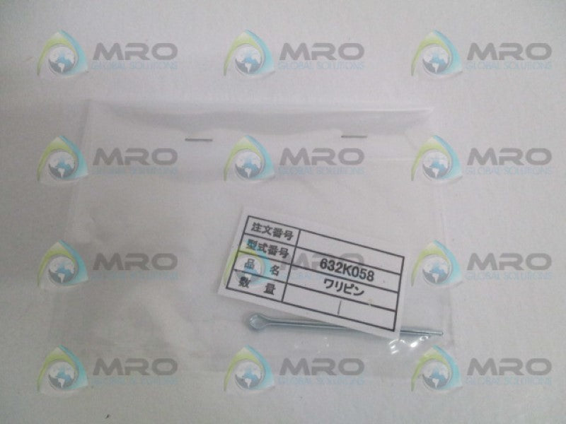 INDUSTRIAL MRO 632K058 PIN *NEW NO BOX*