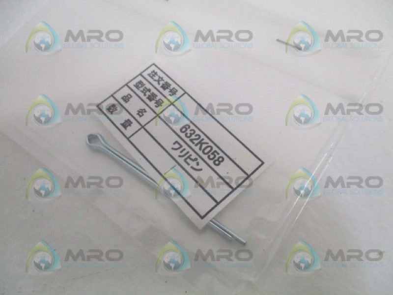 INDUSTRIAL MRO 632K058 PIN *NEW NO BOX*