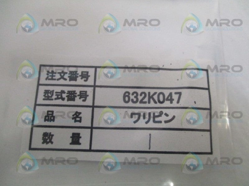 INDUSTRIAL MRO 632K047 PIN *NEW NO BOX*