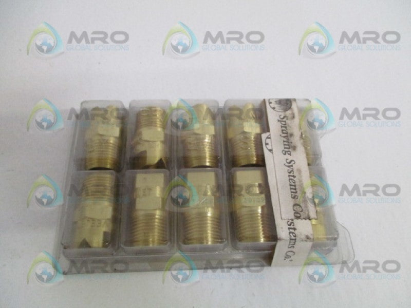 SPRAYING SYSTEMS HB3/8U-50120 SPRAY NOZZLE (PKG. OF 10)*NEW IN ORIGINAL PACKAGE*