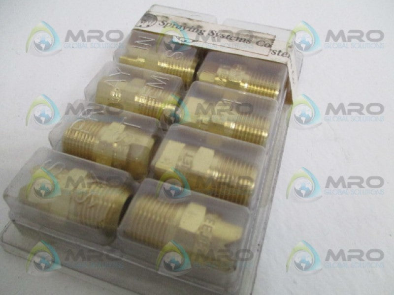 SPRAYING SYSTEMS HB3/8U-50120 SPRAY NOZZLE (PKG. OF 10)*NEW IN ORIGINAL PACKAGE*