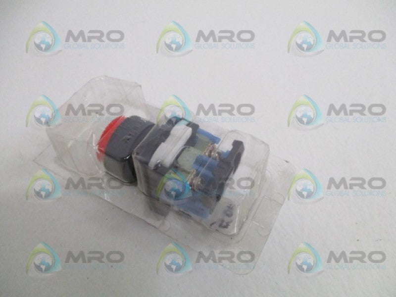 FUJI ELECTRIC AR22E0R-10R RED PUSHBUTTON SWITCH *NEW IN ORIGINAL PACKAGE*