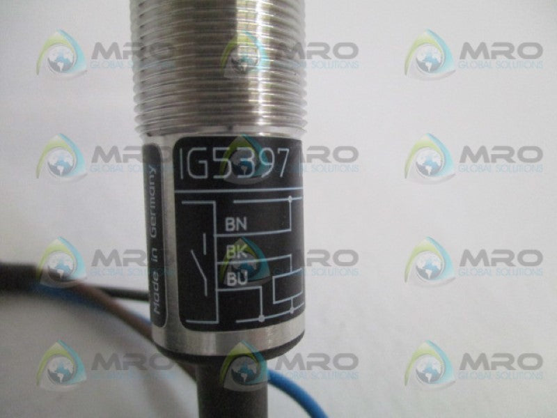 IFM EFECTOR IG5397 INDUCTIVE PROXIMITY SENSOR  NSMP