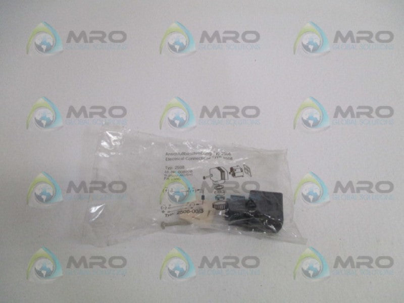 BURKERT 2508-00/3 PLUG CABLE * NEW IN FACTORY BAG *