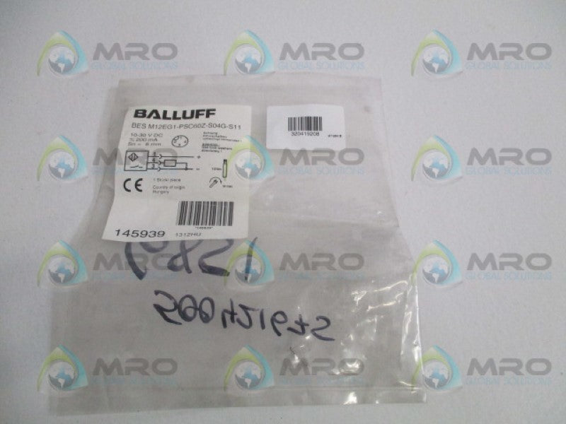 BALLUFF BESM12EG1-PSC60Z-S04G-S11 INDUCTIVE SENSOR  NSMP