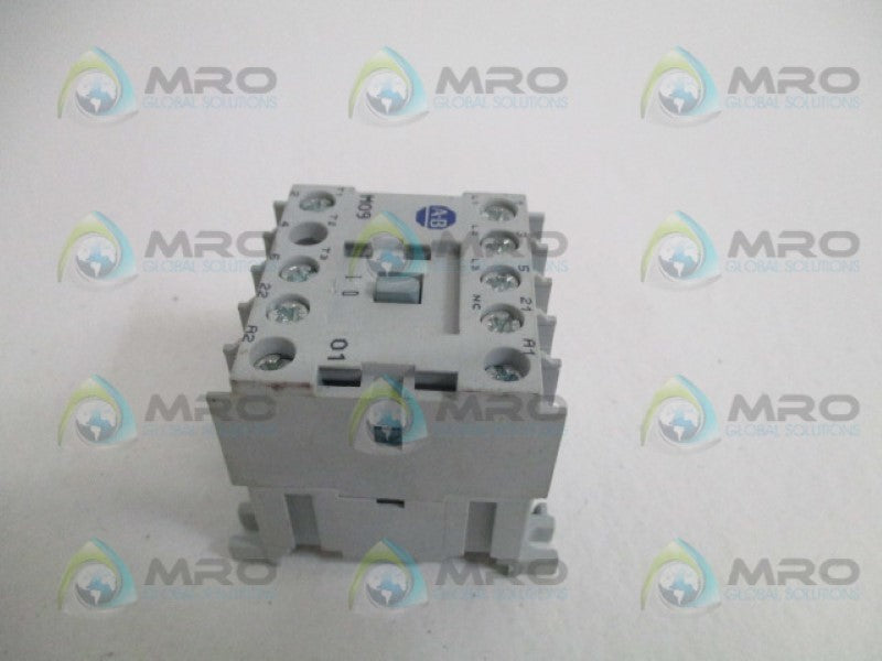 ALLEN BRADLEY 100-M09N31 SER. A CONTACTOR 42V  UNMP