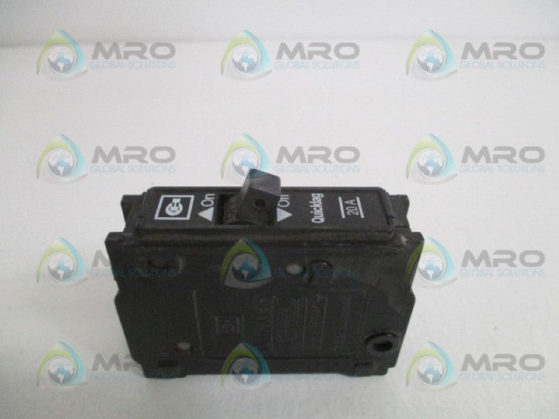 CUTLER HAMMER N10019 CIRCUIT BREAKER 20A NSNP