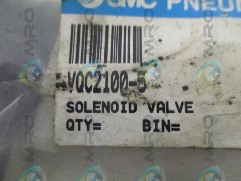 SMC VQC2100-5 SOLENOID VALVE *NEW IN FACTORY BAG*