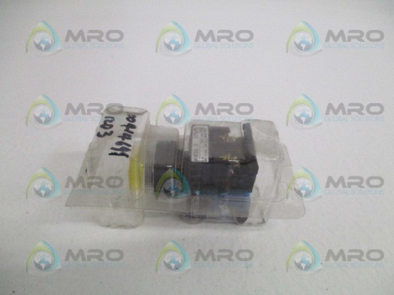 FUJI ELECTRIC AR22G4L-10E3Y YELLOW PUSHBUTTON SWITCH *NEW IN ORIGINAL PACKAGE*