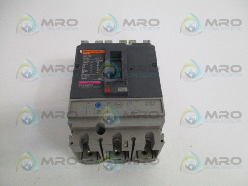 MERLIN GERIN NS100H-TM32D CIRCUIT BREAKER 32A *USED*
