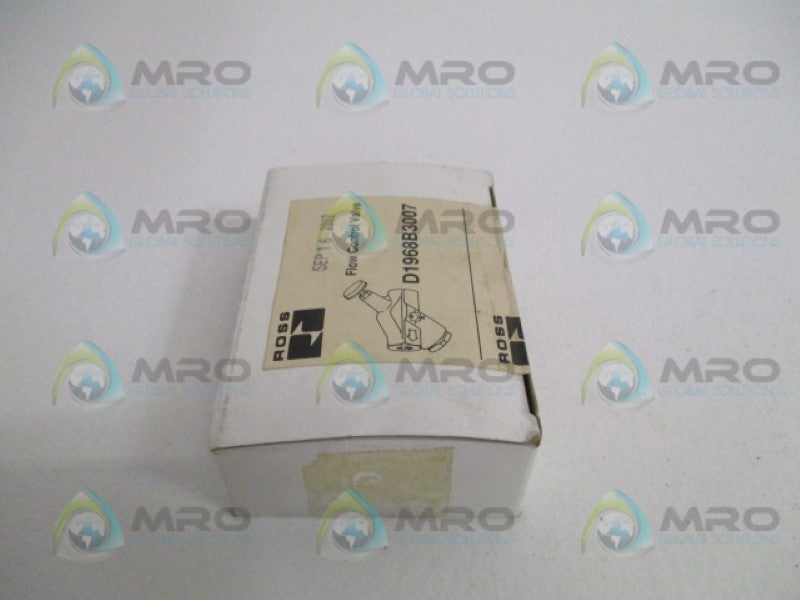 ROSS D1968B3007 FLOW CONTROL VALVE *FACTORY SEALED*