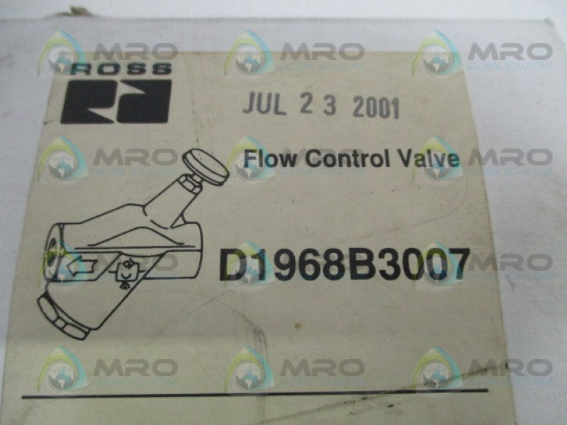 ROSS D1968B3007 FLOW CONTROL VALVE *NEW IN BOX*