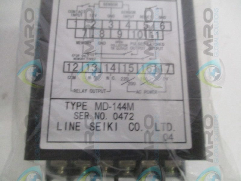 LINE SEIKI MD-144M ELECTRIC COUNTER *NEW IN BOX*