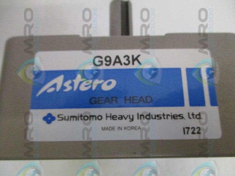 ASTERO G9A3K GEAR HEAD  NSMP
