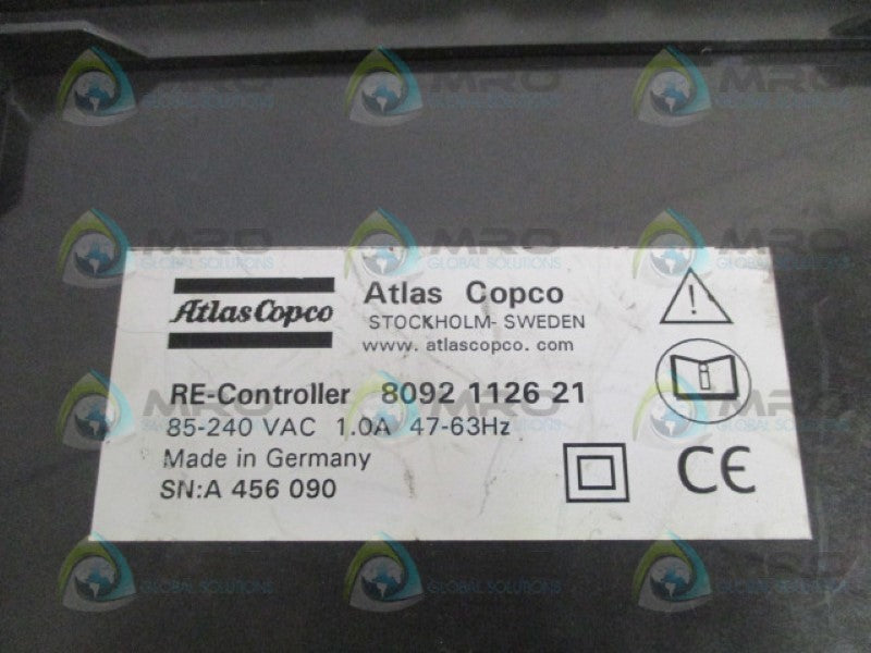 ATLAS COPCO 8092112621 RE-CONTROLLER (AS PICTURED)  UNMP