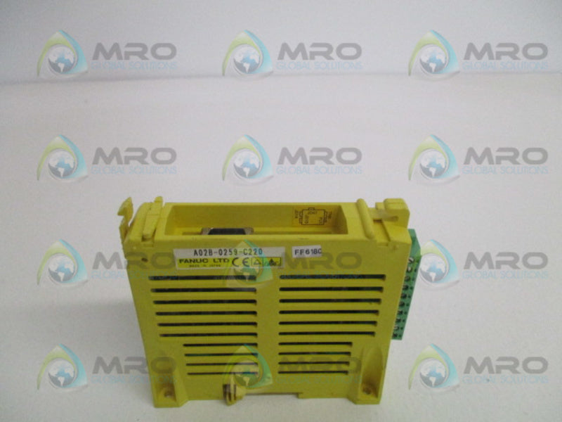 FANUC A02B-0259-C220 OPERATOR PANEL INTERFACE UNIT  UNMP