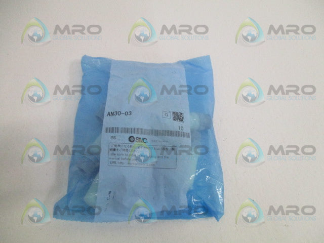SMC AN30-03 SILENCER (PKG. OF 10) *NEW IN FACTORY BAG*