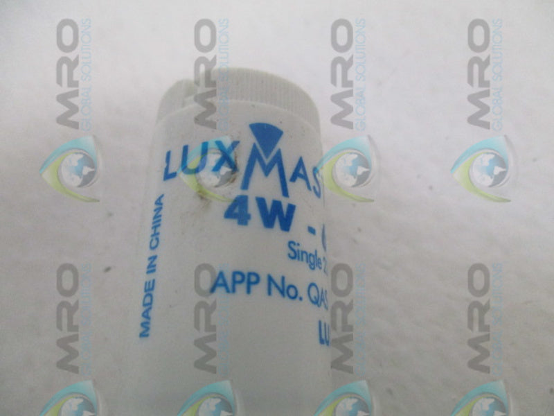 LUXMASTER LUXFS10 4W-65W FUORESCENT TUBE STARTER  NSNP