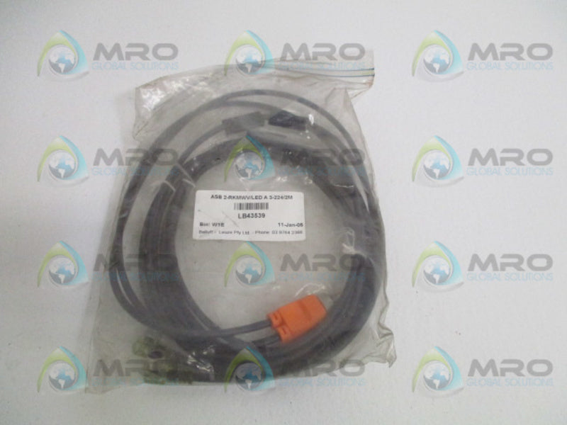 BALLUFF ASB2-RKMWV/LEDA3-224/2M CORDSET  NSMP