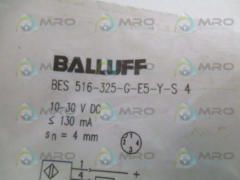 BALLUFF BES516-325-G-E5-Y-S4 INDUCTIVE PROXIMITY SWITCH  NSMP