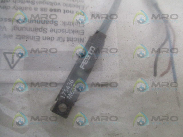 FESTO SMT-8-PS-K-LED-24-B 175436 PROXIMITY SWITCH * NEW IN FACTORY BAG *