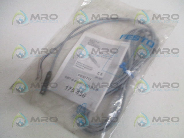 FESTO SMT-8-PS-K-LED-24-B 175436 PROXIMITY SWITCH * NEW IN FACTORY BAG *