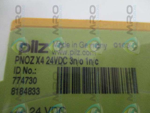 PILZ PNOZX424VDC3n/o1n/c SAFETY RELAY * NEW IN ORIGINAL PACKAGE *