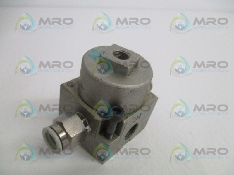 SMC VTA315-02-F AIR OPERATED VALVE *USED*