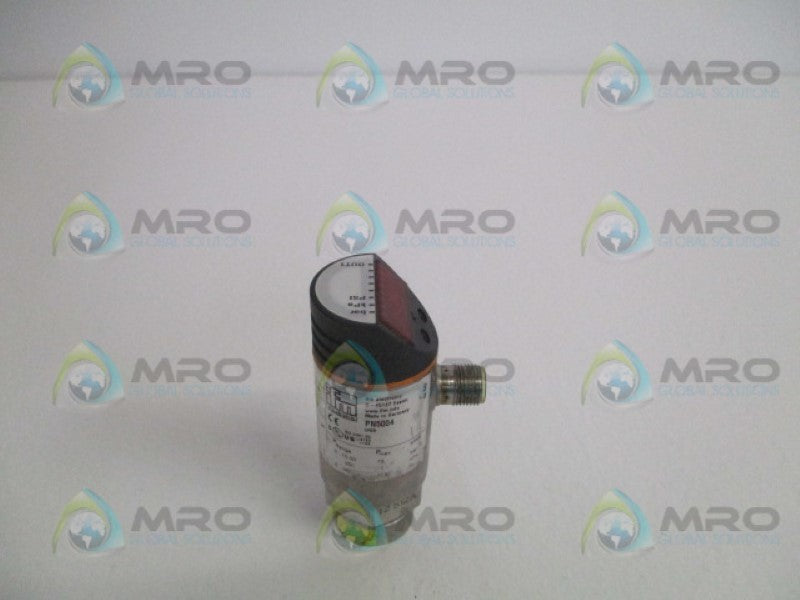 IFM EFECTOR PN5004 PRESSURE SENSOR *USED*