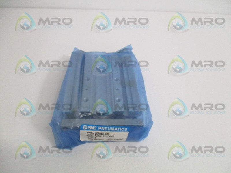 SMC MGPM40-100 COMPACT GUIDE CYLINDER SLIDE *NEW IN FACTORY BAG*