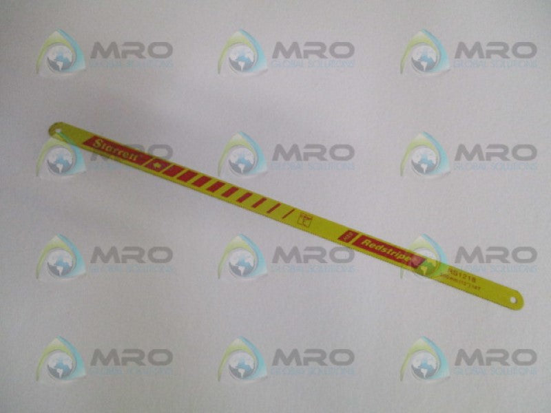STARRET RS1218 RED STRIPE HACKSAW BLADE 300mm(12") *NEW NO BOX*
